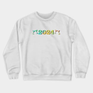 2024 celebrations design Crewneck Sweatshirt